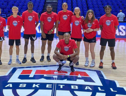 London Thunder players – USA Basketball!