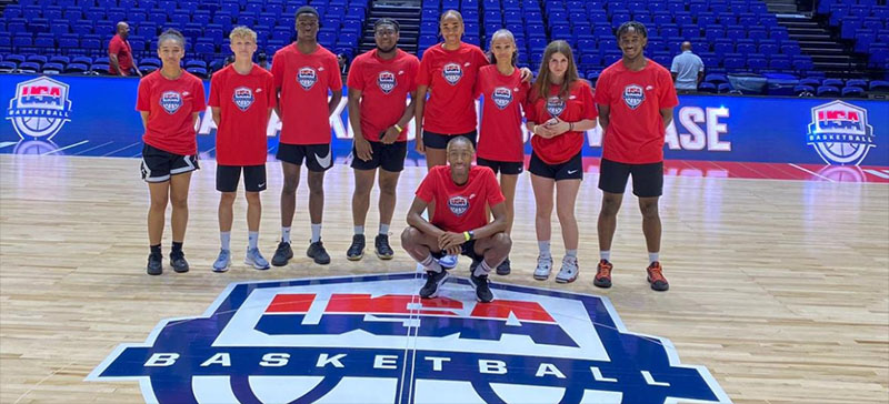 London Thunder USA Basketball O2