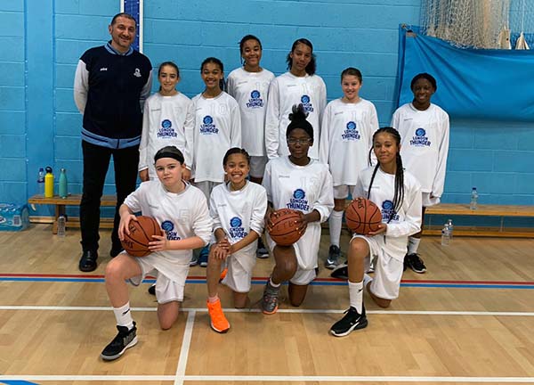 london thunder u14s girls team 2020 2021